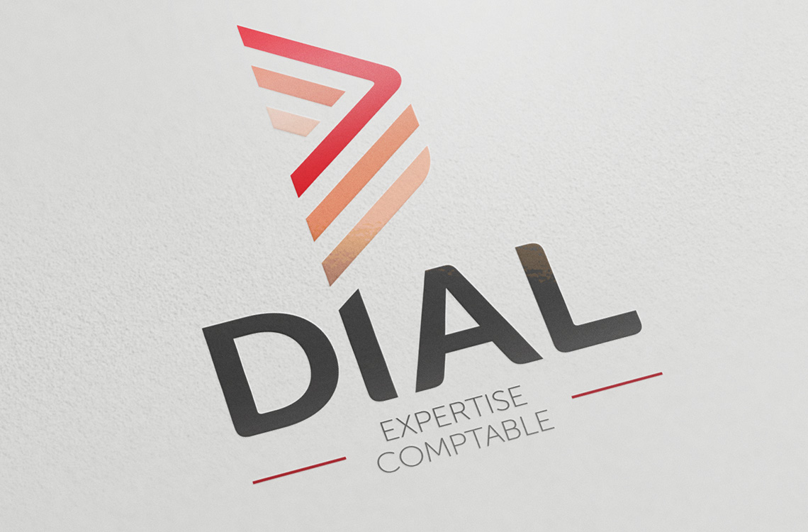Identité visuelle - logotype Dial Expertise comptable