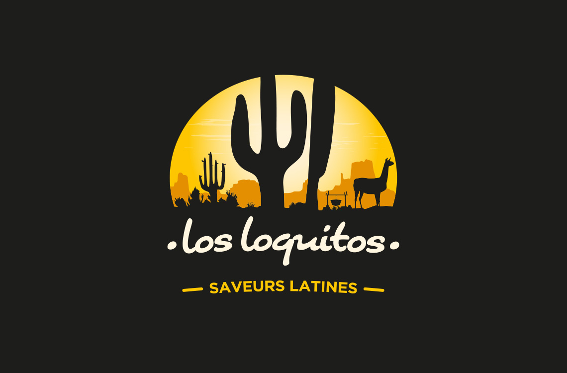 Identité visuelle - logotype Los Loquitos