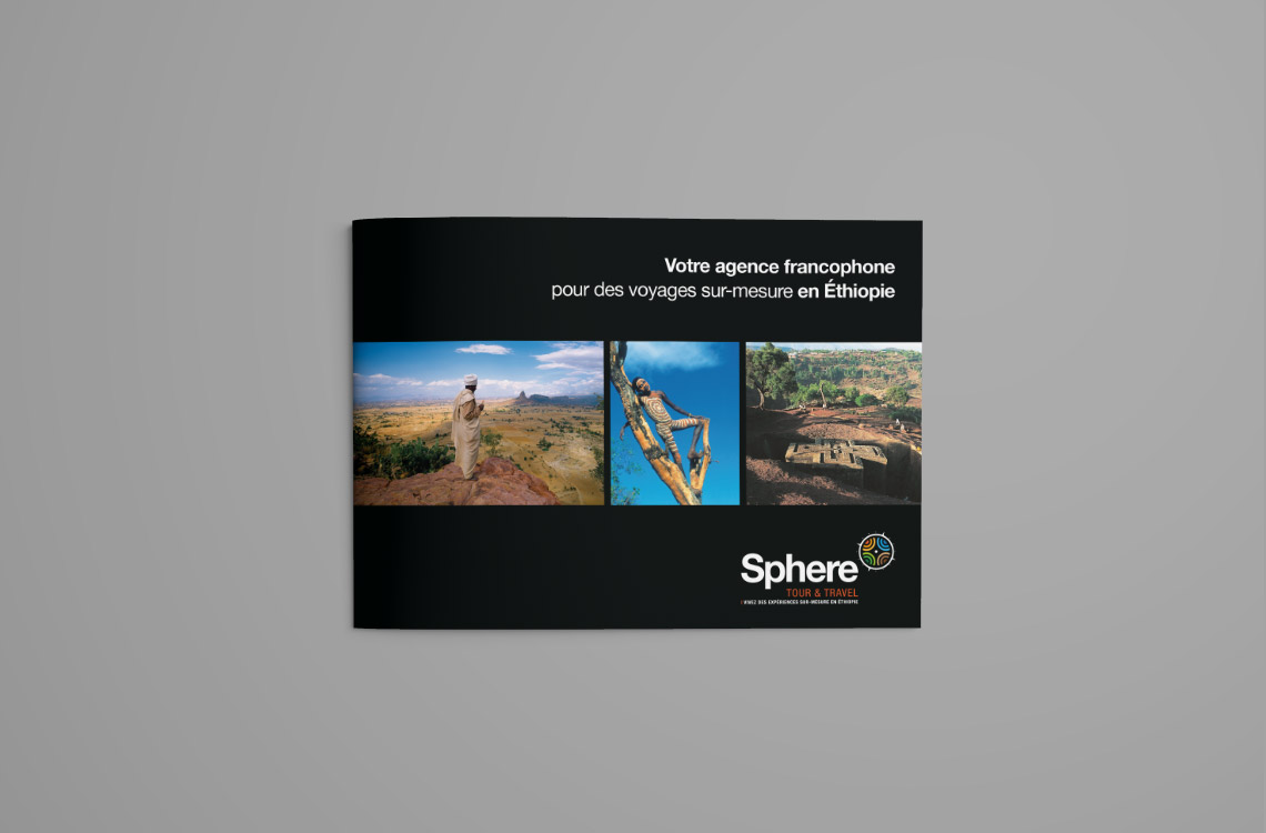 Brochure de présentation de l'agence Sphere Tour & Travel