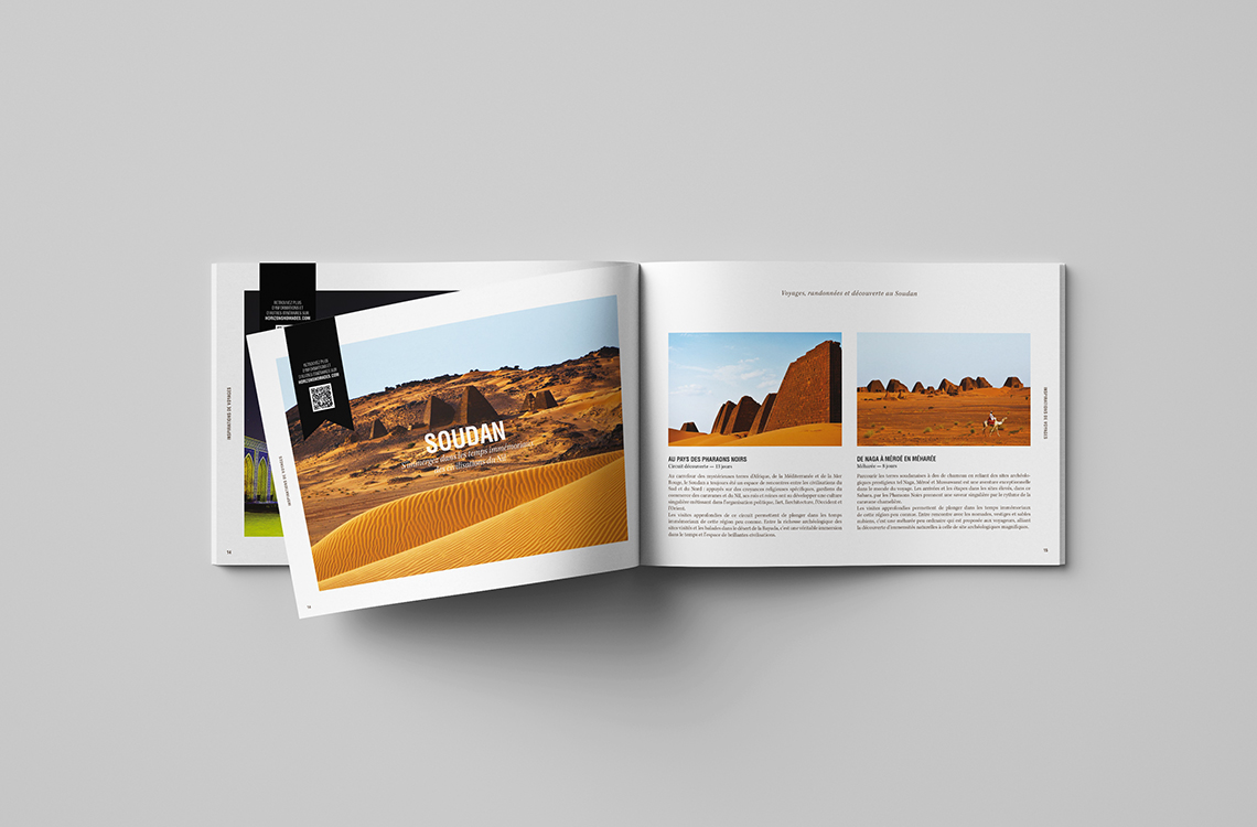Brochure de présentation des voyages, randonnées et découvertes 2019 - Horizons Nomades